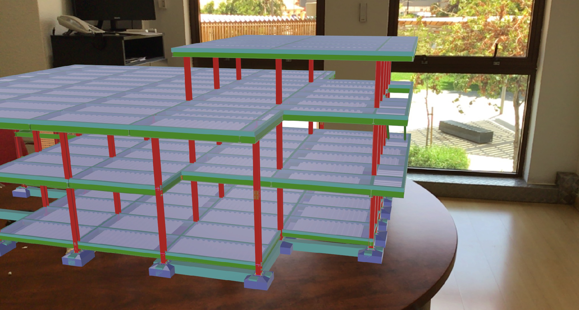 Modelos Do CYPECAD Em Realidade Aumentada O App Do BIMserver Center